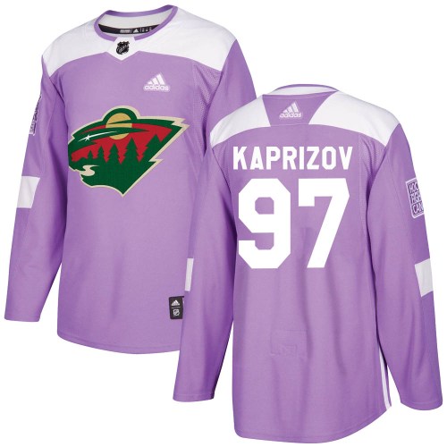 Youth Kirill Kaprizov Minnesota Wild Adidas Hockey Fights Cancer Primegreen  Jersey - Authentic White/Purple - Wild Shop