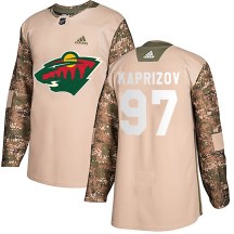 Fanatics Branded NHL Men's Minnesota Wild Kirill Kaprizov #97 Breakaway Home Replica Jersey, Medium, Green